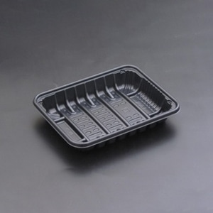 リスパック 汎用トレー PSトレー 100T 黒 FPPS152 100枚/袋（ご注文単位30袋）【直送品】