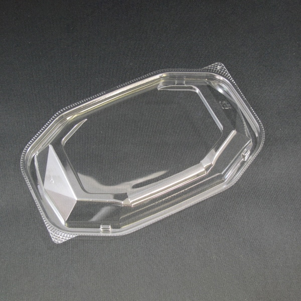 リスパック デザート容器　クリーンカップ　キララD　内嵌合蓋 20-13　OC クリアー防曇 50枚/袋（ご注文単位16袋）【直送品】