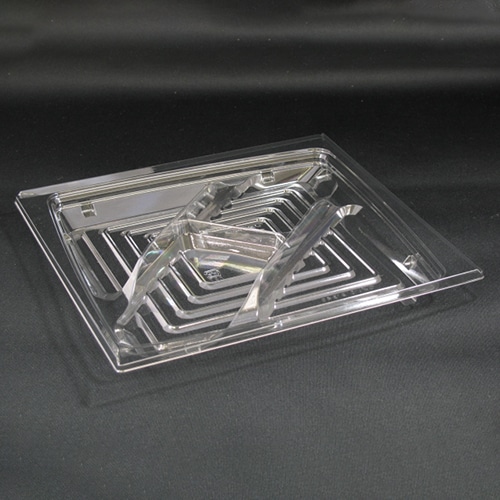 リスパック 惣菜容器 クリーンカップつどい 本体 D21BZ4S PAQS830 クリアー 50枚/袋(ご注文単位8袋)【直送品】