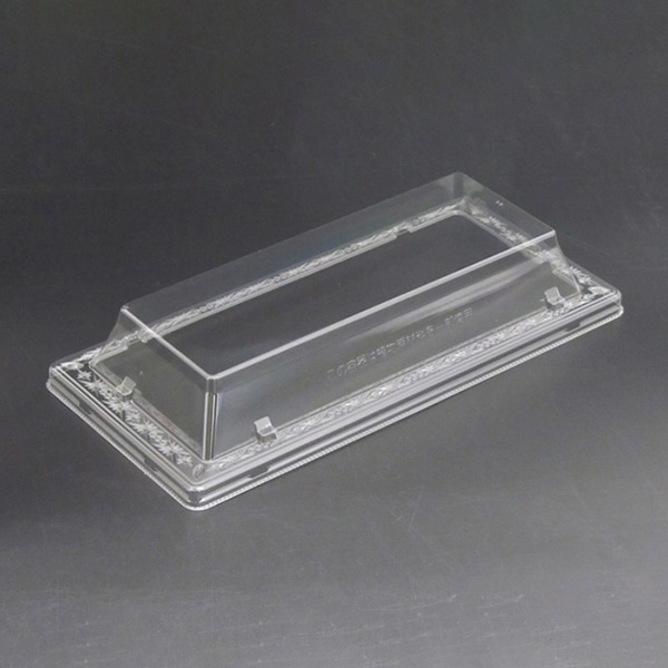 リスパック 寿司容器 バイオPET ふれあい 外嵌合蓋 25-12OC クリアー防曇 FABP130 50枚/袋（ご注文単位16袋）【直送品】