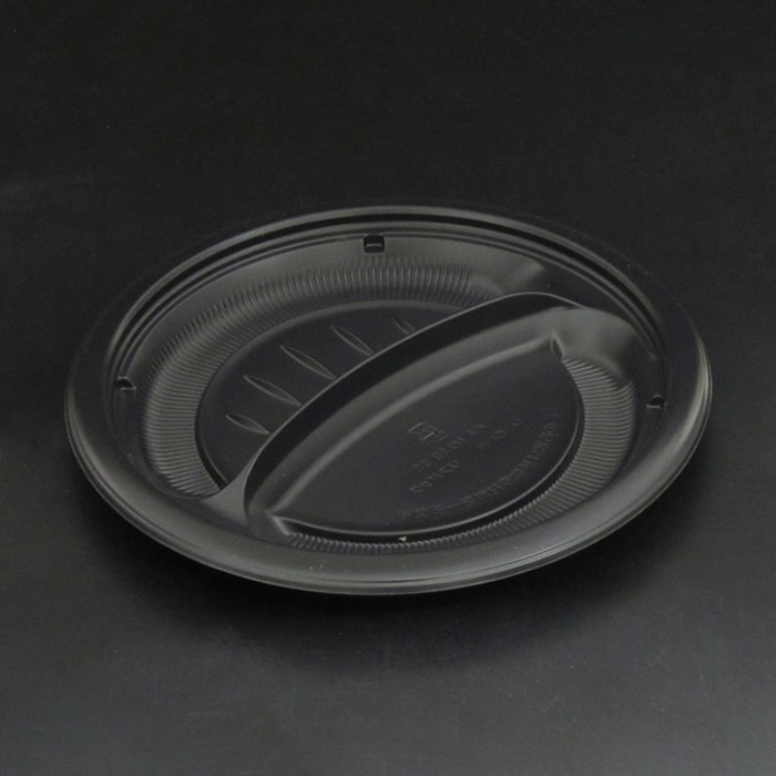 リスパック 軽食容器 バイオデリカKA 本体 M23B2S 黒 RHBD871 50枚/袋（ご注文単位12袋）【直送品】