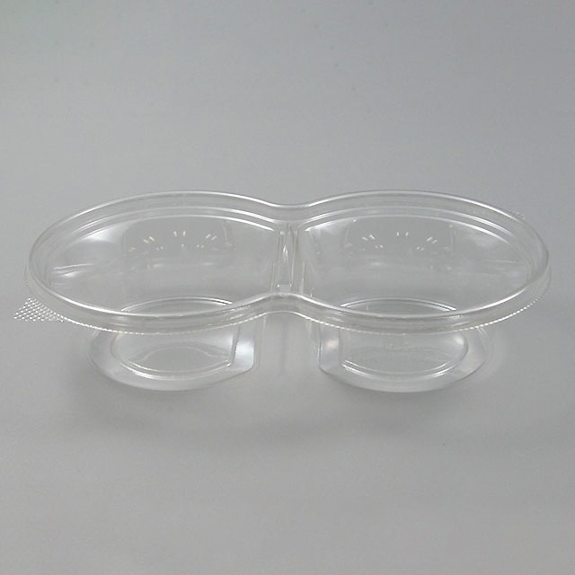 惣菜サラダ容器　コンビカップ2M　本体  クリア 50枚/袋（ご注文単位16袋）【直送品】