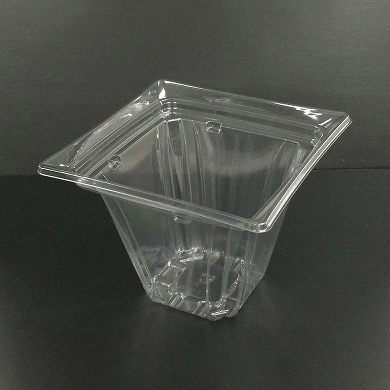 リスパック 惣菜容器 クリーンカップ フレア 本体 S 13ー100 B クリアー PAPR300 50枚/袋（ご注文単位12袋）【直送品】