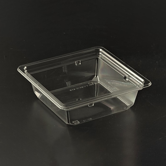 リスパック 食品容器 クリーンカップキューブ 15-45B 本体 50枚/袋