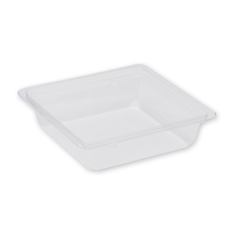 リスパック 食品容器 クリーンカップキューブ 17-45B 本体 50枚/袋