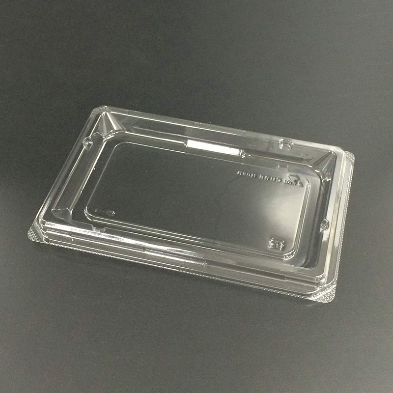 リスパック 青果容器　クリーンカップキューブH　本体 08B クリアー防曇 50枚/袋（ご注文単位12袋）【直送品】