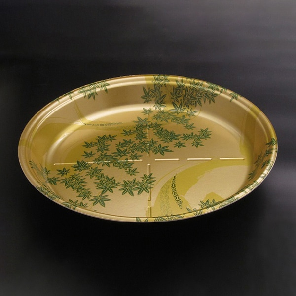 リスパック 寿司容器 丸桶 本体 6B 羽柴金 RSAL205 10枚/袋（ご注文単位10袋）【直送品】