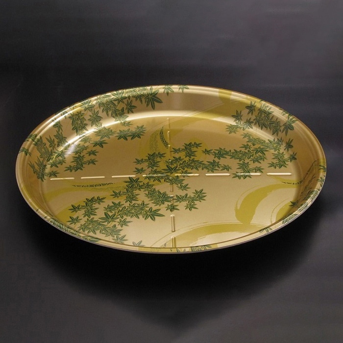 リスパック 寿司容器 丸桶 本体 7B 羽柴金 RSAL245 10枚/袋（ご注文単位10袋）【直送品】