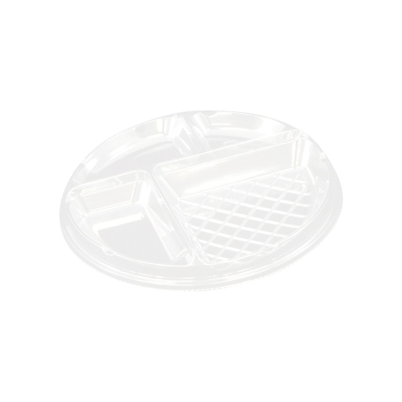 リスパック 冷やし麺容器 クリーンボール キャッチ 178 4S-2 中皿 100枚/袋