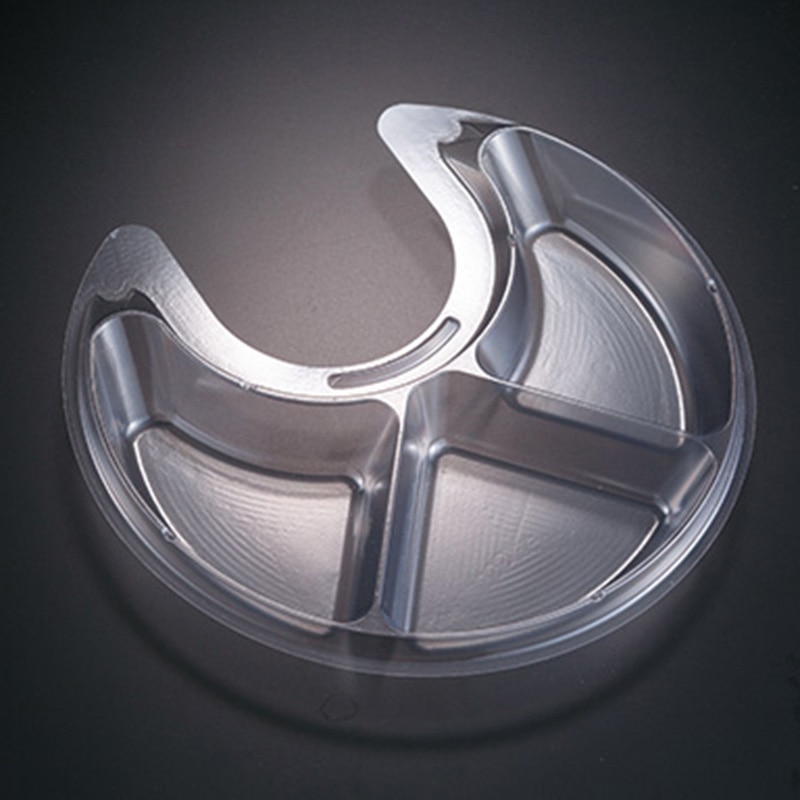 リスパック 食品容器 クリーンフォーユーBOWL PACP117 3S(M) 中皿 50枚/袋