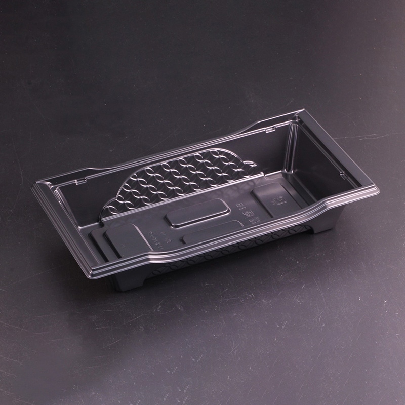 リスパック 弁当容器 饗庵 本体 3B 黒 RHHL301 50枚/束(ご注文単位18束)【直送品】