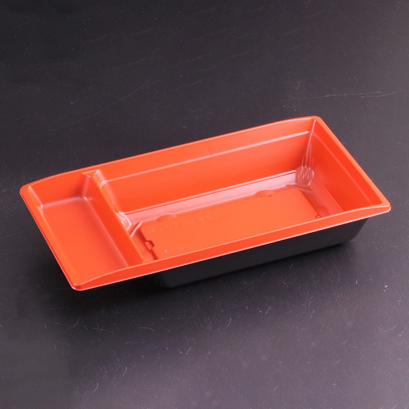 リスパック 弁当容器 饗庵 中皿2 3 RBS RHHL332 50枚/束(ご注文単位18束)【直送品】