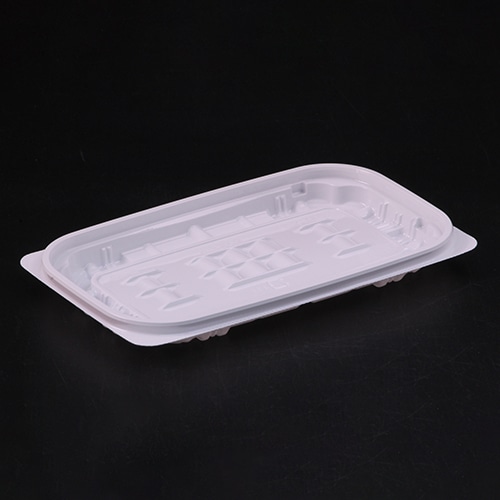 リスパック 惣菜容器　クリーンカップガード　本体 300B PAQA187　白 50枚/袋（ご注文単位32袋）【直送品】