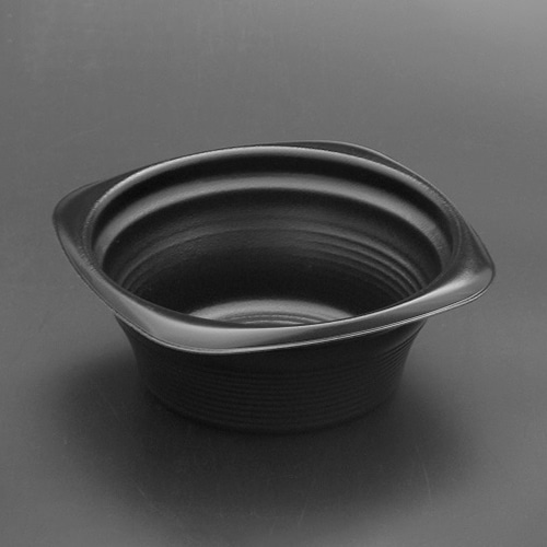 リスパック スープ容器 RHFフーフ 本体 127-50B 黒 RHPH761 50枚/袋(ご注文単位12袋)【直送品】