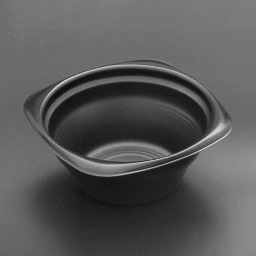 リスパック スープ容器 RHFフーフ 本体 142ー60B 黒 RHPH801 50枚/袋(ご注文単位12袋)【直送品】