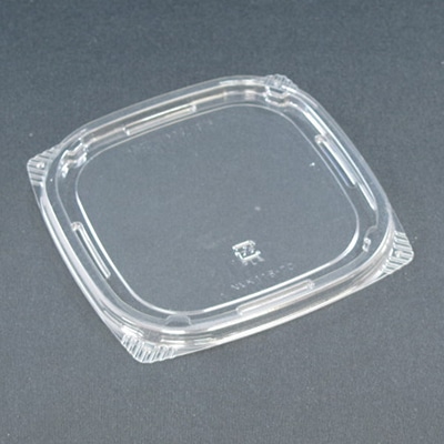 リスパック 惣菜容器 エコアカップ 外嵌合蓋 NVK118-TC クリアー防曇 100枚/袋(ご注文単位20袋)【直送品】