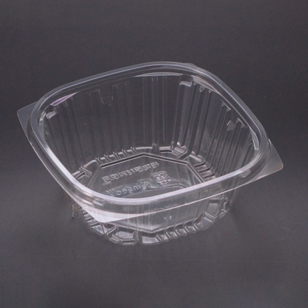 リスパック 惣菜容器　エコアカップ　本体 NVK130-400B クリアー防曇 50枚/袋（ご注文単位24袋）【直送品】