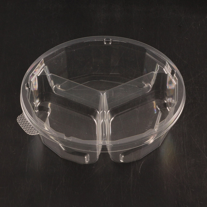 リスパック 惣菜容器　ニュートカップ　NTF　本体 75B-3S深 クリアー 50枚/袋（ご注文単位9袋）【直送品】