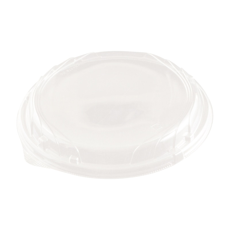 >リスパック 冷やし麺容器 クリーンボール ジャストM 178-OC 外嵌合蓋 クリアー防曇 100枚/袋