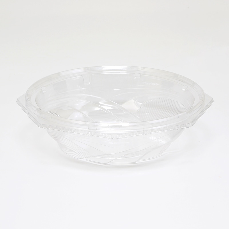 リスパック 冷やし麺容器 クリーンボール ジャスト PAPU535 8K 194-58B 本体 50枚/袋