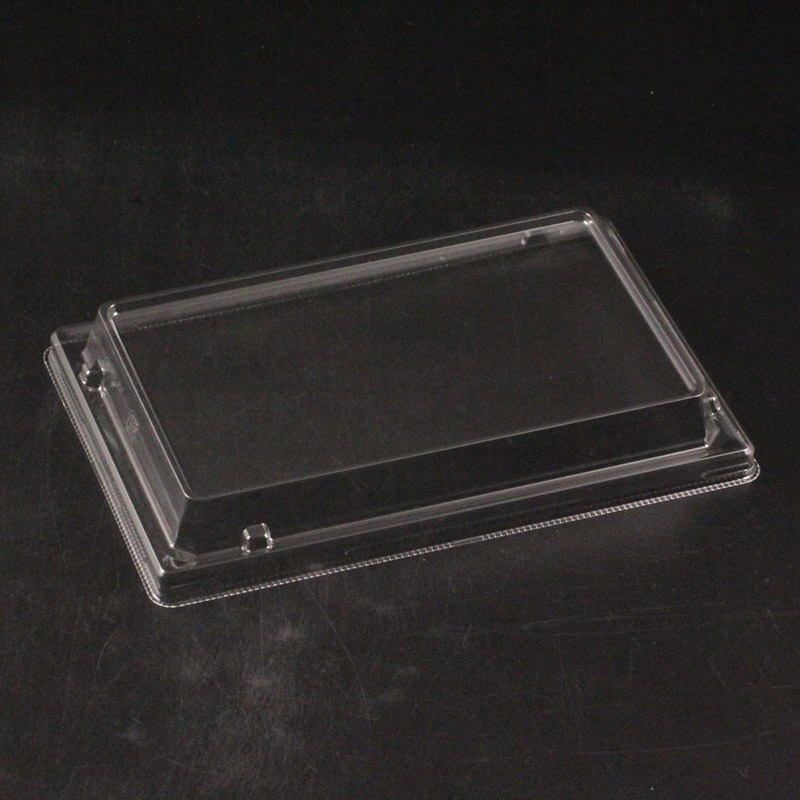 リスパック 弁当容器　バイオデリカ　郷味 20-13-OC クリアー防曇 50枚/袋（ご注文単位16袋）【直送品】