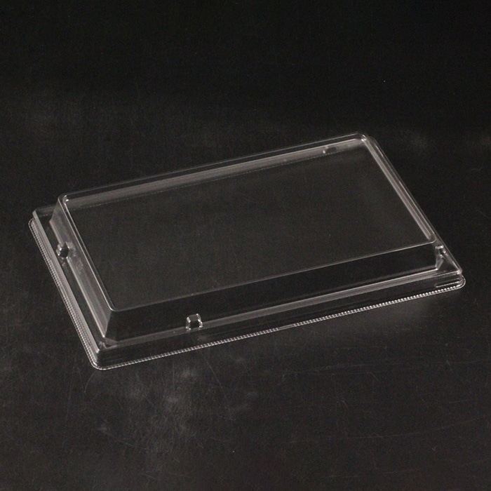 リスパック 弁当容器　バイオデリカ　郷味 23-14-OC クリアー防曇 50枚/袋（ご注文単位16袋）【直送品】