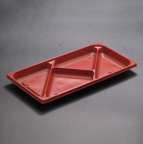 リスパック 弁当容器　饗膳　中皿4 100 RHHK452　RBS 50枚/袋（ご注文単位12袋）【直送品】