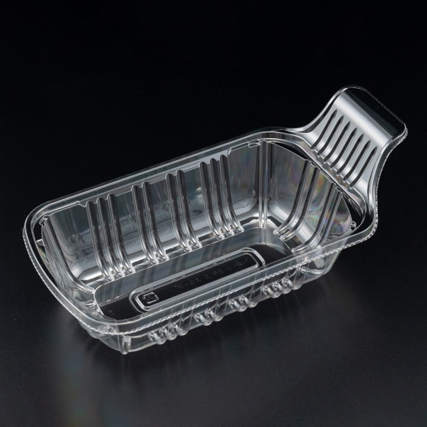 リスパック 青果容器　フルーツ 2R　S　スロープ  50枚/袋（ご注文単位12袋）【直送品】