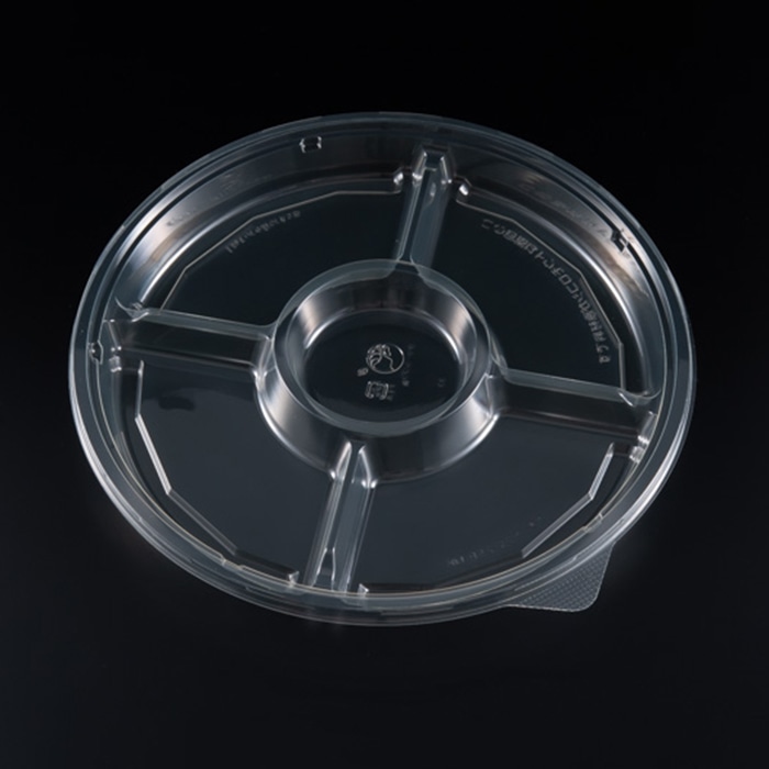 リスパック オードブル容器　ニュートオードブル　本体 25B　MK クリアー 10枚/袋（ご注文単位20袋）【直送品】