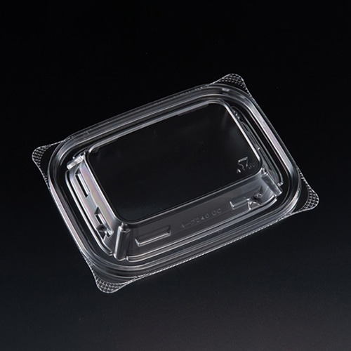 リスパック 惣菜容器 バイオデリカ キープ 内外嵌合蓋 240OC クリアー防曇 RHIK279 50枚/袋(ご注文単位40袋)【直送品】