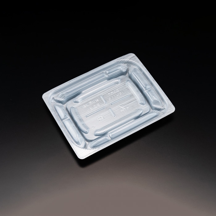 リスパック 惣菜容器 バイオデリカ優枠 本体 15-11B RHBU303 K-ますみ銀 50枚/袋(ご注文単位24袋)【直送品】
