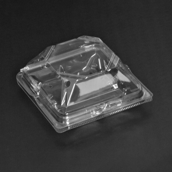 リスパック 青果容器 バイオ つみたてK 10-10 穴8 PBTU500 50枚/袋(ご注文単位18袋)【直送品】