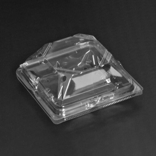 リスパック 青果容器 バイオ つみたてK 12-12 穴8 PBTU581 50枚/袋(ご注文単位10袋)【直送品】