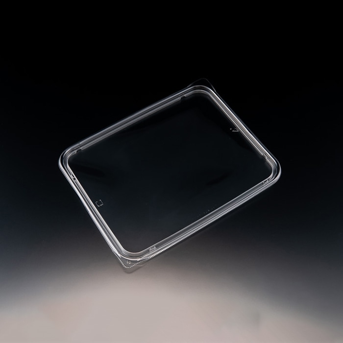 リスパック 惣菜容器　バイオアソートケース　内嵌合蓋 24-20TC PBPU931 50枚/袋（ご注文単位8袋）【直送品】