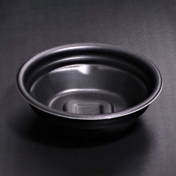 リスパック スープ容器　ホットほっこり　本体 145-40B RLFS101　黒 50枚/袋（ご注文単位12袋）【直送品】