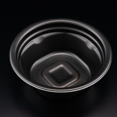 リスパック スープ容器　ホットほっこり　本体 145-50B RLFS151　黒 50枚/袋（ご注文単位12袋）【直送品】