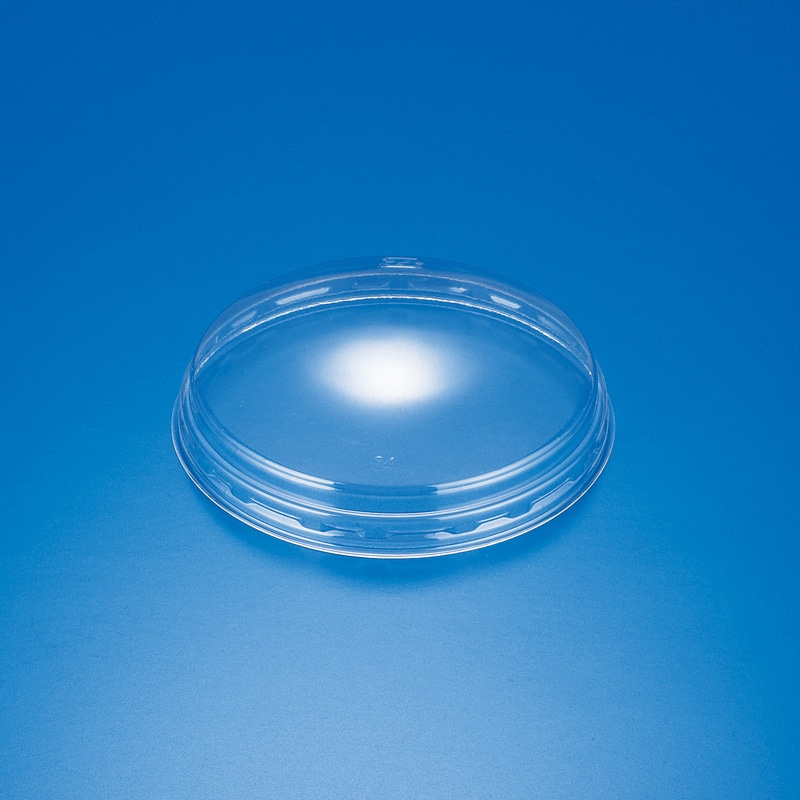 リスパック カップ惣菜容器 EX 蓋 バイオRC80-OC浅 透明 100個/袋