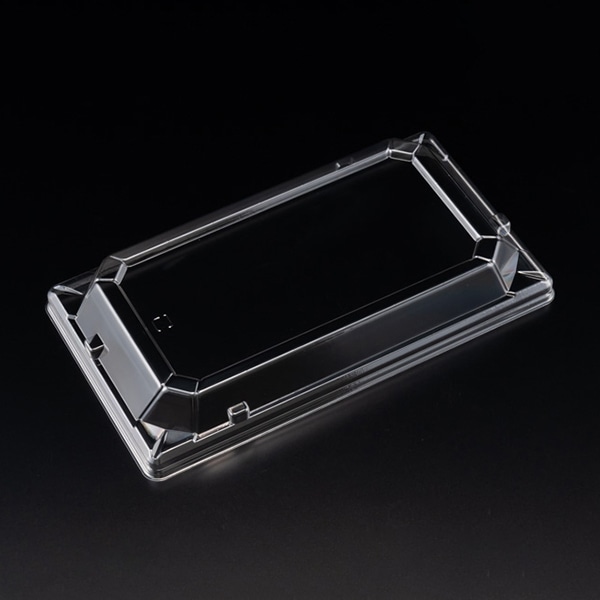 リスパック 寿司容器 バイオPET 万角 外嵌合蓋 20-11 OCZ浅 クリアー防曇 RSAG298 50枚/袋（ご注文単位20袋）【直送品】