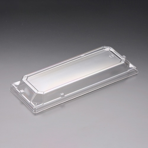 リスパック 寿司容器 バイオPET 万角 外嵌合蓋 25-10 OCZ浅 クリアー防曇 RSAG548 50枚/袋（ご注文単位20袋）【直送品】