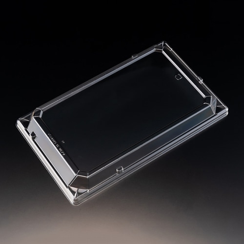 リスパック 寿司容器 バイオPET 万角 外嵌合蓋 25-15 OCZ浅 クリアー防曇 RSAG638 50枚/袋（ご注文単位16袋）【直送品】