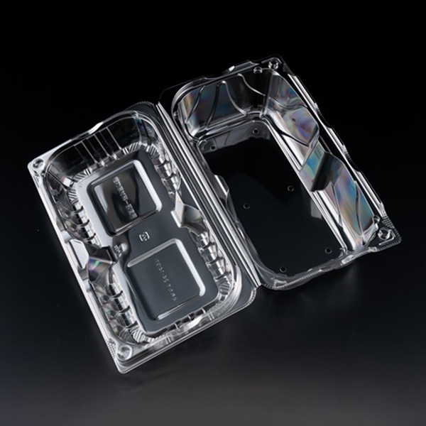 リスパック 青果容器　バイオとれたて 24-14（97）　クリアー防曇 PBTT691　50枚/袋（ご注文単位8袋）【直送品】