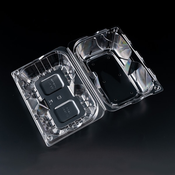 リスパック 青果容器　バイオとれたて 20-14（85）　クリアー防曇 PBTT491　50枚/袋（ご注文単位8袋）【直送品】