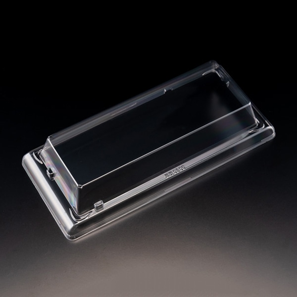 リスパック 寿司容器 バイオPET 板前 外嵌合蓋 05OC 新 クリアー防曇 RRB3269 50枚/袋（ご注文単位16袋）【直送品】