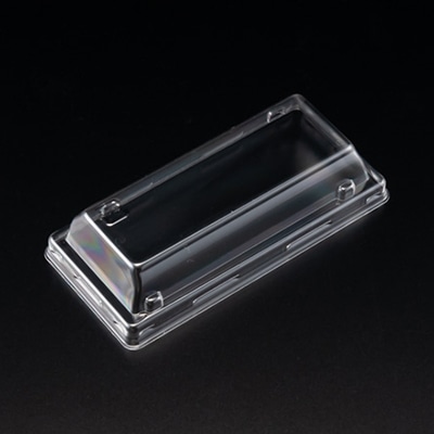 リスパック デザート容器 MRチョウカク 外嵌合蓋 140-OC E77T460 100枚/袋（ご注文単位30袋）【直送品】