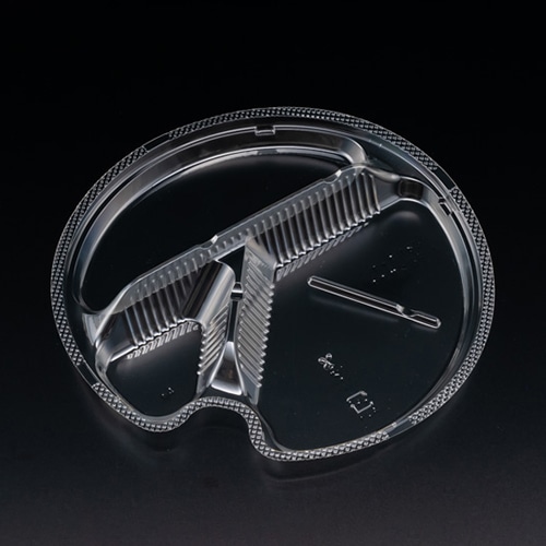 リスパック 冷麺容器 ニュートボール ティナ 中皿 183 3S-1 PYBM585 50枚/袋（ご注文単位12袋）【直送品】