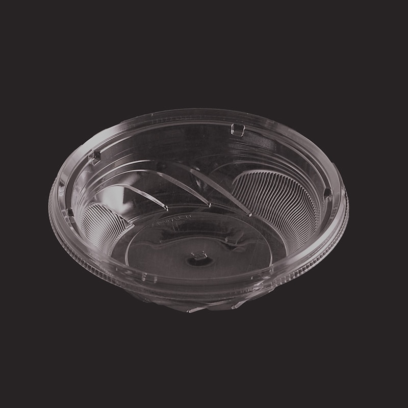 リスパック 冷麺容器 バイオ ジャスト M 178-52B 100枚/袋