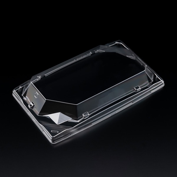 リスパック 寿司容器 おさめ盛 外嵌合蓋 2-4 OCS RSAN388 50枚/袋（ご注文単位12袋）【直送品】