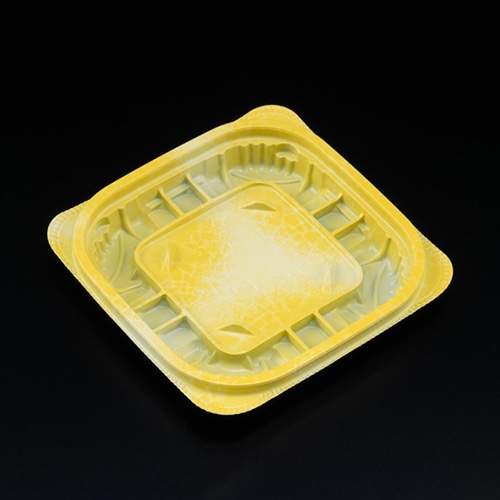 リスパック 惣菜容器 バイオ ホットリデュー 本体 200-B K-ふく黄 RHRD032 50枚/袋（ご注文単位40袋）【直送品】