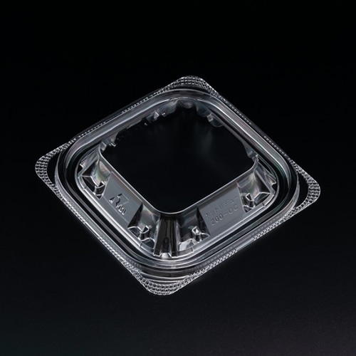 リスパック 惣菜容器 バイオ ホットリデュー 内外嵌合蓋 200-OC RHRD045 50枚/袋(ご注文単位40袋)【直送品】