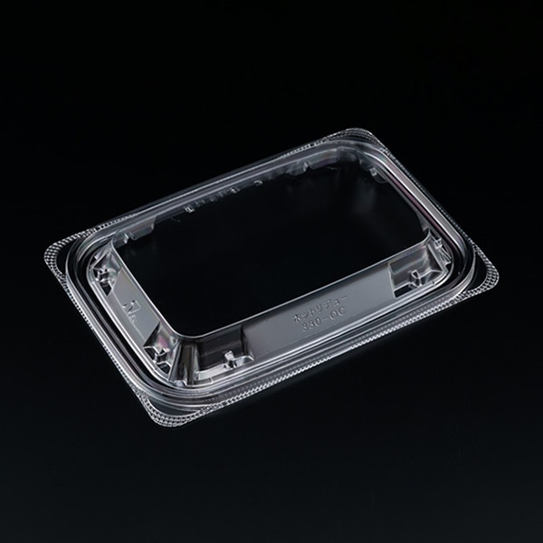 リスパック 惣菜容器 バイオ ホットリデュー 内外嵌合蓋 330ーOC RHRD375 50枚/袋（ご注文単位18袋）【直送品】